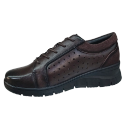 Buty Damskie Skórzane Vinceza 39977 Brązowe