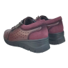 Buty Damskie Skórzane Vinceza 39977 Bordowe