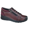 Buty Damskie Skórzane Vinceza 39977 Bordowe