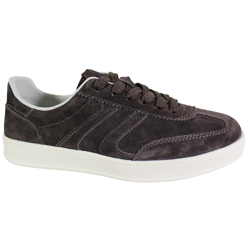 Sneakersy damskie Vinceza 95400 brązowe zamszowe skóra naturalna