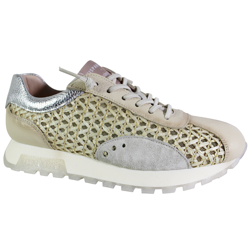 Sneakersy Damskie Hispanitas RHV264741 Bolero V26 Butter Beż Plecione