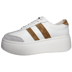 Sneakersy Damskie Goodin GD-XW-1044 Skóra Naturalna Białe Lico