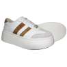 Sneakersy Damskie Goodin GD-XW-1044 Skóra Naturalna Białe Lico