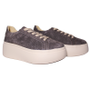 Sneakersy Damskie Goodin GD-LX1196 Skóra Naturalna Brąz Zamsz