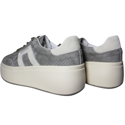 Sneakersy damskie skóra naturalna Goodin GD-XF-218 khaki zamszowe wygo