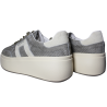 Sneakersy damskie skóra naturalna Goodin GD-XF-218 khaki zamszowe wygo