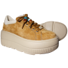 Sneakersy damskie skóra naturalna Goodin GD-XW-1046 camel zamszowe wyg