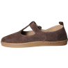 Półbuty damskie Lemar 10207 barefoot skóra zamsz brąz