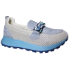 Sneakersy damskie Goodin GD-PG2681 skóra siatka niebieskie