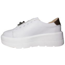 Sneakersy Damskie Vinceza 39973 Skóra Naturalna Białe Wygodne Skórzane