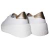 Sneakersy Damskie Vinceza 39973 Skóra Naturalna Białe Wygodne Skórzane