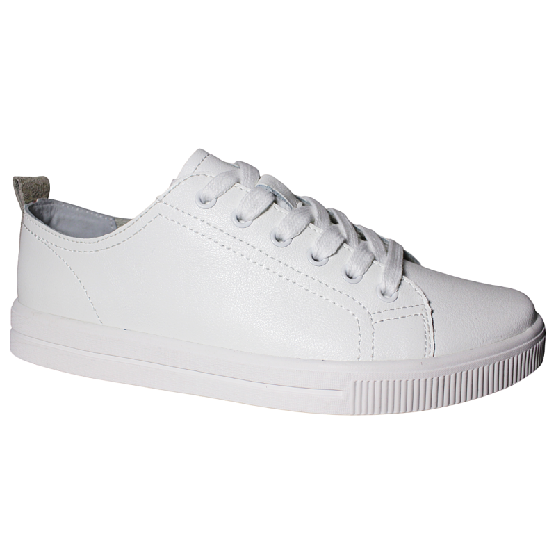 Sneakersy Damskie Vinceza 79536 Skóra Naturalna Białe Trampki Wygodne