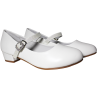 Buty komunijne dziewczęce Vinceza 13291 białe baleriny wizytowe elegan