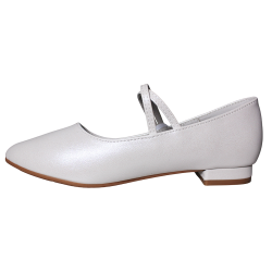 Buty komunijne dziewczęce Vinceza 13282 białe baleriny wizytowe elegan