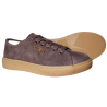 Sneakersy damskie Filippo DP7666 skóra naturalna zamsz brąz czekoladow