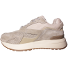 Sneakersy damskie Filippo DP7728 skóra naturalna zamsz beżowe wygodne