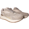 Sneakersy damskie Filippo DP7728 skóra naturalna zamsz beżowe wygodne