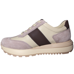 Sneakersy damskie Filippo DP7509 skóra naturalna zamsz beżowe wygodne