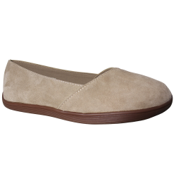 Półbuty damskie Siwiecki JH579P beżowe zamszowe barefoot wygodne skórz