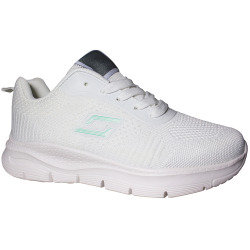 Sneakersy damskie Haidra BJ07-2 białe siateczka lekkie sportowe wygodn