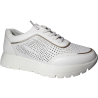 Sneakersy damskie białe ażurowe Modern World JML227-3 lekkie wygodne