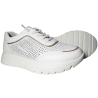 Sneakersy damskie białe ażurowe Modern World JML227-3 lekkie wygodne