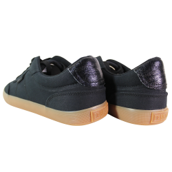 Czarne sneakersy damskie Big Star TT274356 – wygodne sportowe HIT