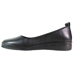 Półbuty damskie Ravini 91182 skóra naturalna czarne wygodne eleganckie