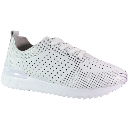 Sneakersy damskie Artiker 56C1037 skóra naturalna białe wygodne modne