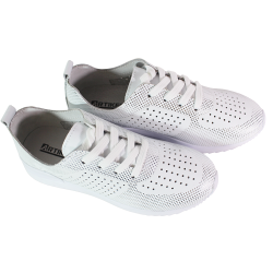 Sneakersy damskie Artiker 56C1037 skóra naturalna białe wygodne modne