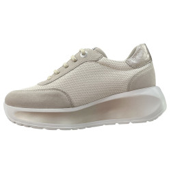 Callaghan sneakersy damskie skórzane beżowe lekkie wygodne