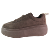 Sneakersy damskie Seastar LA319P brązowe zamszowe wygodne modne coffee