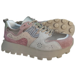 Filippo DP7560 sneakersy damskie skóra naturalna chunky modne