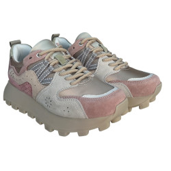 Filippo DP7560 sneakersy damskie skóra naturalna chunky modne