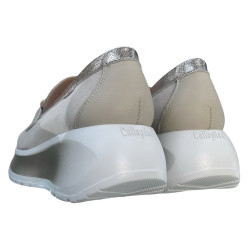Callaghan 61610 półbuty damskie skórzane komfortowe slip-on