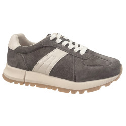 Vinceza 93219 damskie sneakersy skóra naturalna szare | wygodne buty c