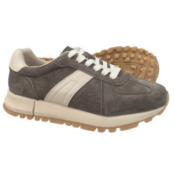 Vinceza 93219 damskie sneakersy skóra naturalna szare | wygodne buty c