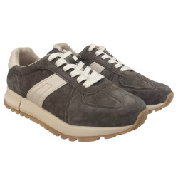 Vinceza 93219 damskie sneakersy skóra naturalna szare | wygodne buty c