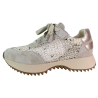 Sneakersy damskie Filippo DP7707 skóra zamszowa beżowe siatka wygodne