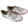Sneakersy damskie Hispanitas HV264501 skóra beż złote siatka premium