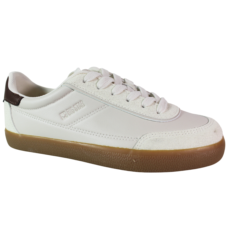Sneakersy damskie Big Star TT274311 beżowe trampki wygodne lekkie modn