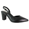 Czółenka damskie Marco Tozzi 2-29604-46 czarne skóra bez pięty eleganc