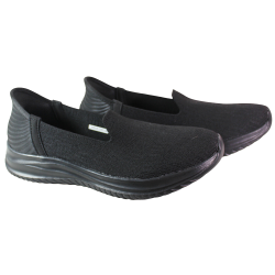 Sneakersy damskie Vinceza 13651 czarne wsuwane slip-in wygodne lekkie