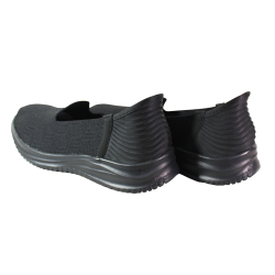 Sneakersy damskie Vinceza 13651 czarne wsuwane slip-in wygodne lekkie