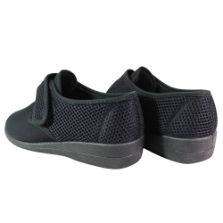 Półbuty damskie Comfooty 2800 czarne na rzepy slippers wygodne