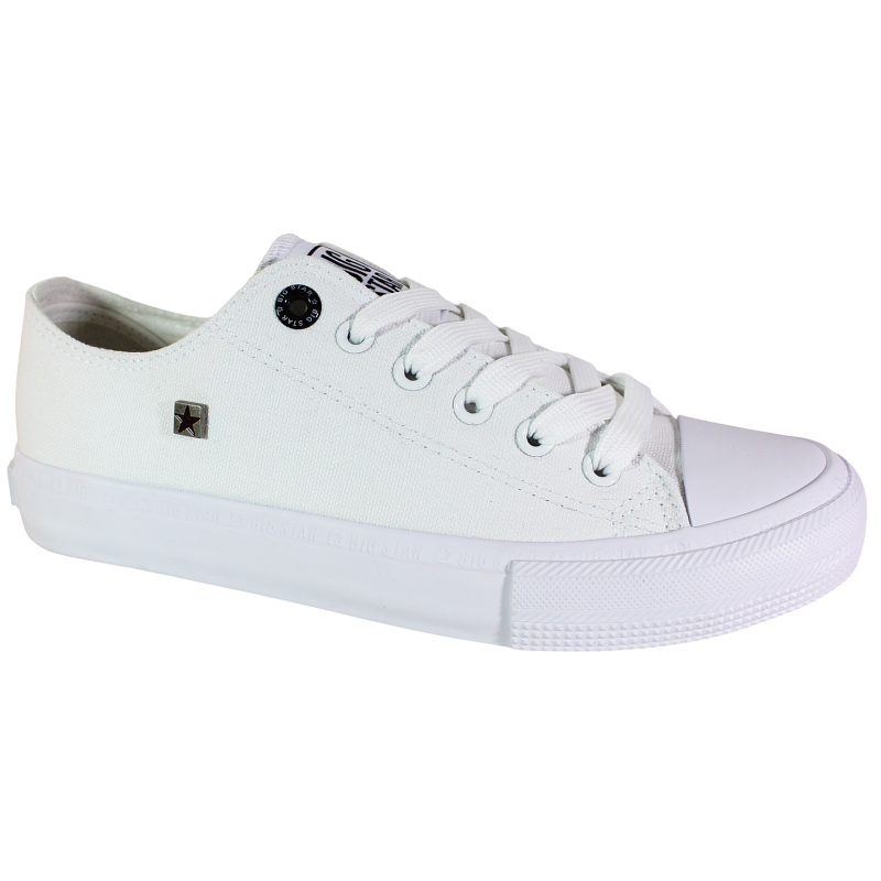 Trampki damskie Big Star AA274010 białe sportowe wygodne lekkie