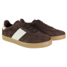 Sneakersy damskie Big Star UU274008 brąz zamsz czekoladowe wygodne