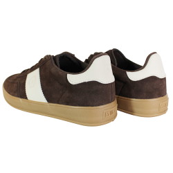 Sneakersy damskie Big Star UU274008 brąz zamsz czekoladowe wygodne