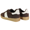 Sneakersy damskie Big Star UU274008 brąz zamsz czekoladowe wygodne