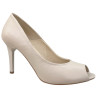 Neścior 021-C Skóra Naturalna Latte | Eleganckie Czółenka Damskie